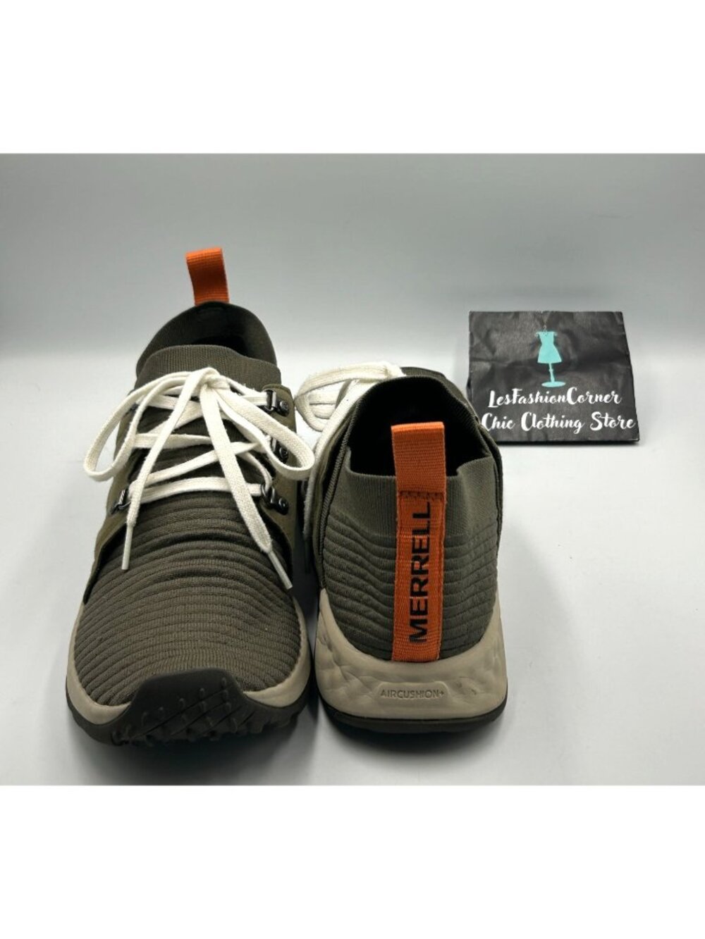 Merrell Men's Olive Green Range AC+ Lace-Up Sneakers Size 12 3292 - Picture 14 of 16